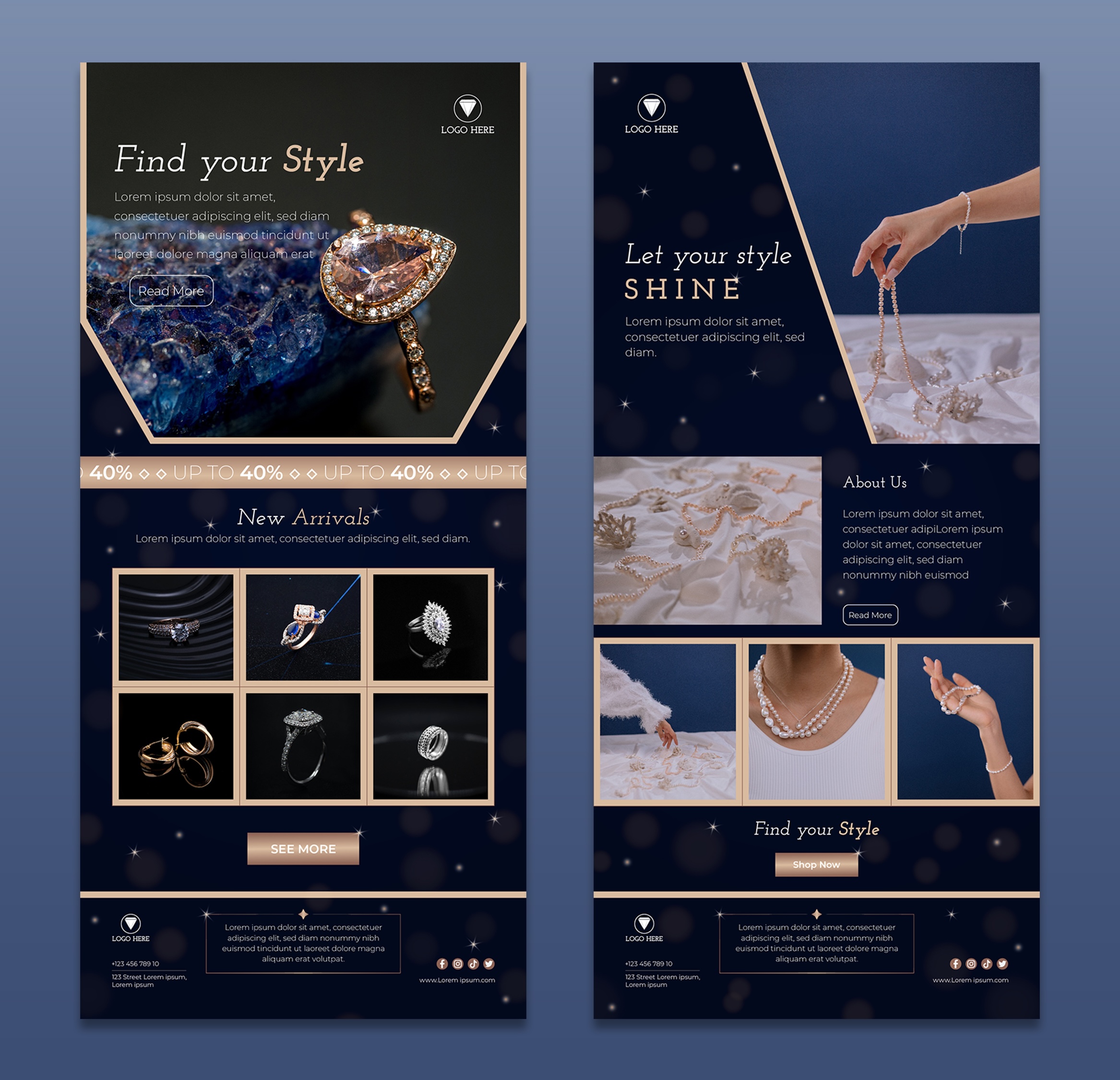 نمونه طراحی سایت در شیراز